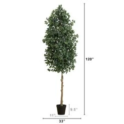 10’ Artificial Ficus Tree 12 10’ Artificial Ficus Tree -Artificial Flowers Sale artificial 10 artificial ficus tree nearly natural 783422