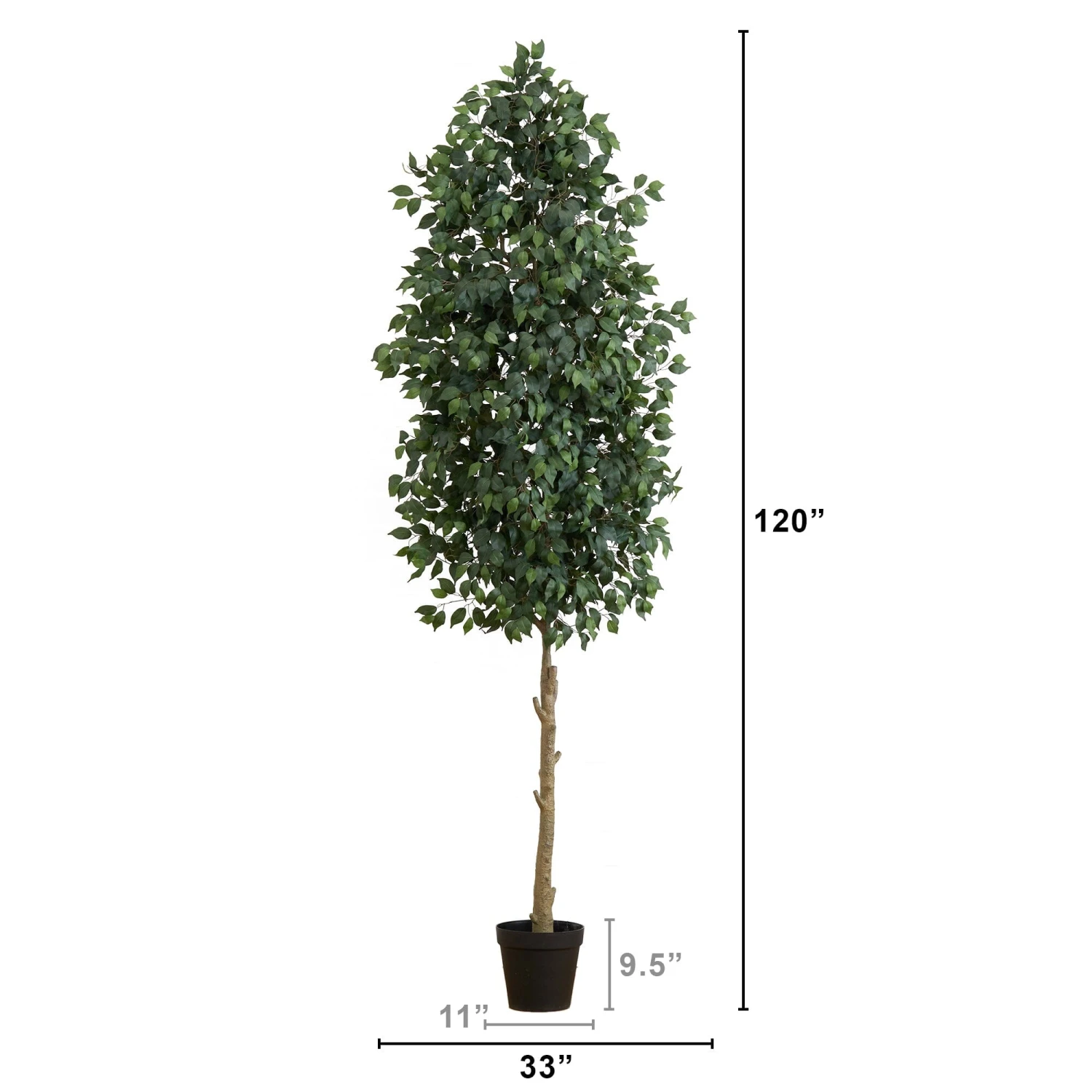 10’ Artificial Ficus Tree 7 10’ Artificial Ficus Tree - Image 5