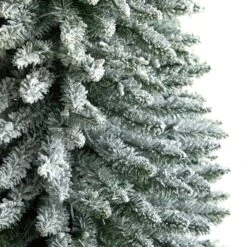 10’ Flocked Pencil Artificial Christmas Tree With 700 Clear Lights And 1145 Bendable Branches 14 10’ Flocked Pencil Artificial Christmas Tree With 700 Clear Lights And 1145 Bendable Branches -Artificial Flowers Sale artificial 10 flocked pencil artificial christmas tree with 700 clear lights and 1145 bendable branches nearly natural 488638