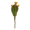 10” Flowering Cactus Artificial Plant (Set Of 12)