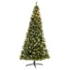 10’ Frosted Swiss Pine Artificial Christmas Tree With 850 Clear LED Lights And Berries -Artificial Flowers Sale artificial 10 frosted swiss pine artificial christmas tree with 850 clear led lights and berries nearly natural 188938