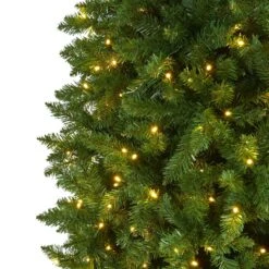 10’ Slim Green Mountain Pine Artificial Christmas Tree With 800 Clear LED Lights -Artificial Flowers Sale artificial 10 slim green mountain pine artificial christmas tree with 800 clear led lights nearly natural 431888