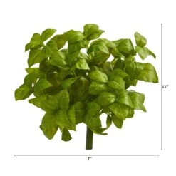 11” Basil Artificial Plant (Set Of 6) -Artificial Flowers Sale artificial 11 basil artificial plant set of 6 nearly natural 632782