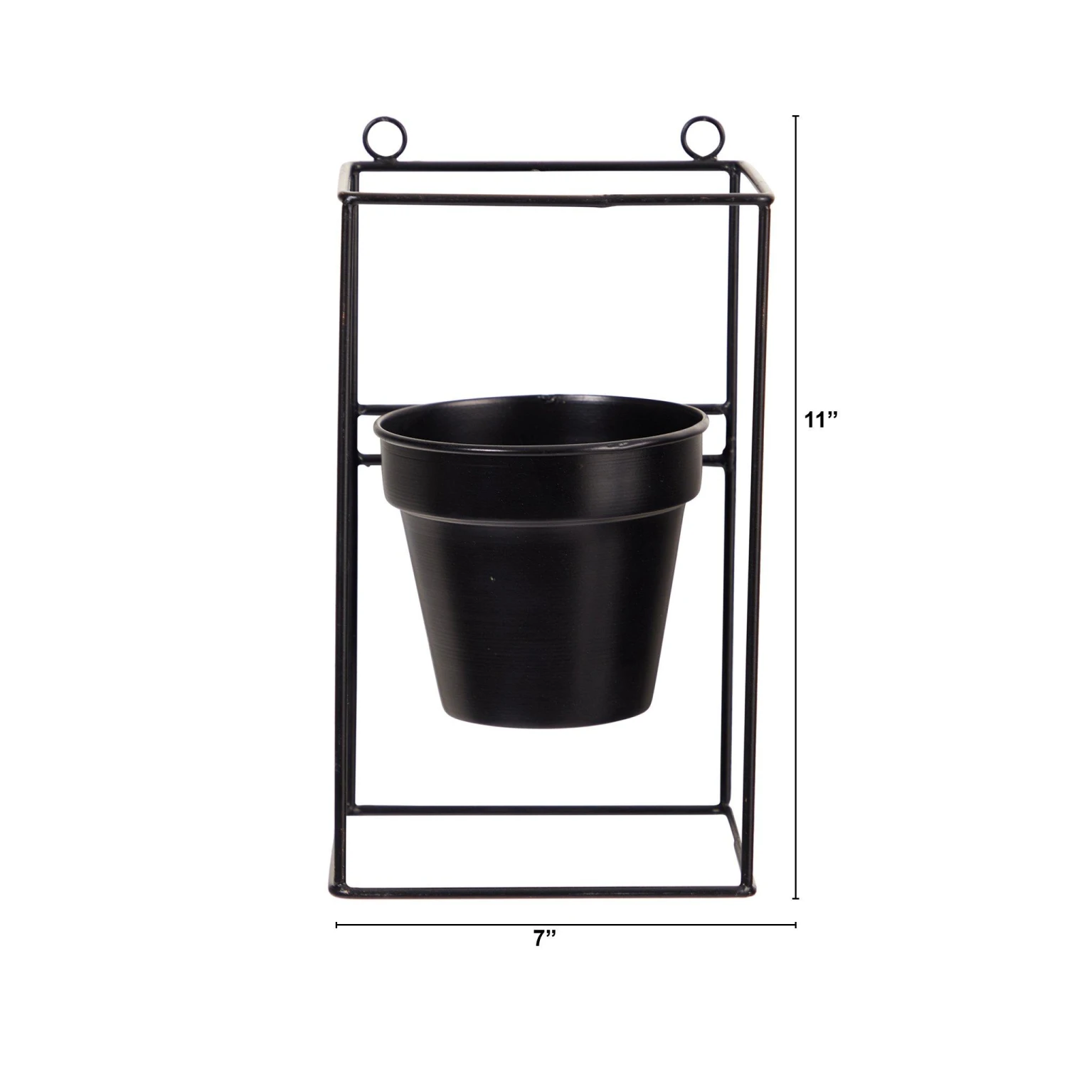 11” Decorative Wall Planter 4 11” Decorative Wall Planter - Image 2