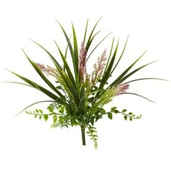 11” Grass And Fern Artificial Plant (Set Of 12)