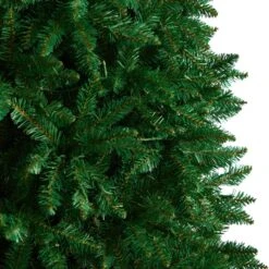 11’ Slim Green Mountain Pine Christmas Tree With 950 Clear LED Lights And 2836 Bendable Branches -Artificial Flowers Sale artificial 11 slim green mountain pine christmas tree with 950 clear led lights and 2836 bendable branches nearly natural 784560