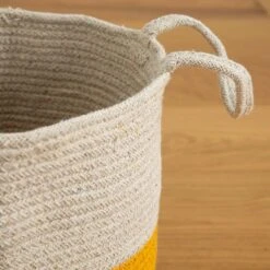 12” Handmade Natural Cotton WovenPlanter 9 12” Handmade Natural Cotton WovenPlanter -Artificial Flowers Sale artificial 12 handmade natural cotton woven planter nearly natural 241701