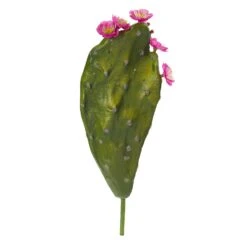 16” Flowering Cactus Artificial Plant (Set Of 6)