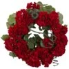17” Geranium Wreath