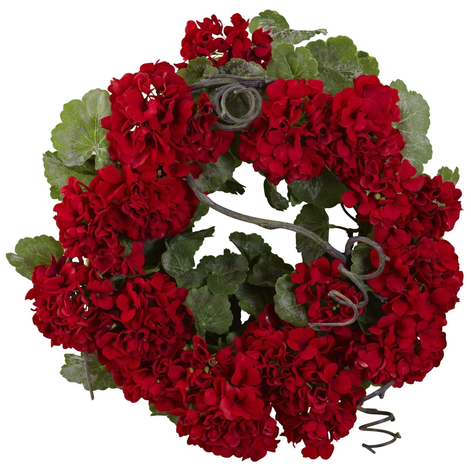 17” Geranium Wreath 3 17” Geranium Wreath
