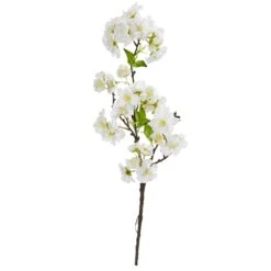 18” Cherry Blossom Artificial Flower (Set Of 12) -Artificial Flowers Sale artificial 18 cherry blossom artificial flower set of 12 nearly natural white 194700