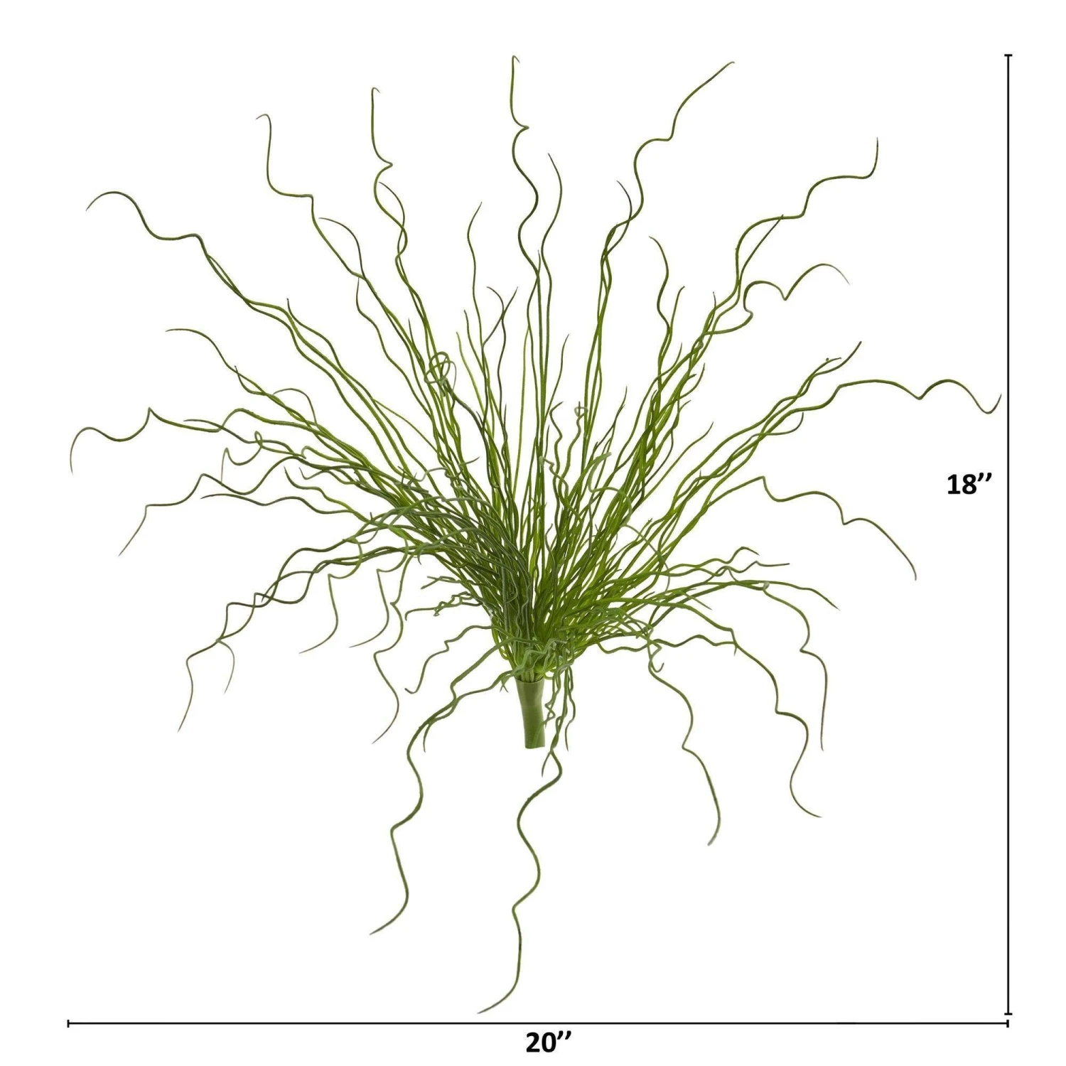 18” Curly Grass Artificial Plant (Set Of 6) 4 18” Curly Grass Artificial Plant (Set Of 6) - Image 2