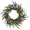 18” Lavender Wreath -Artificial Flowers Sale artificial 18 lavender wreath nearly natural 941082