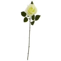 18” Artificial Rose Flower (Set Of 24) 17 18” Artificial Rose Flower (Set Of 24) -Artificial Flowers Sale artificial 18 rose artificial flower set of 24 nearly natural white 606394
