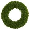 19.5” Tea Leaf Wreath UV Resistant (Indoor / Outdoor) -Artificial Flowers Sale artificial 195 tea leaf wreath uv resistant indoor outdoor nearly natural 540665