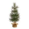 2’ Artificial Christmas Tree Set In A Burlap Base -Artificial Flowers Sale artificial 2 artificial christmas tree set in a burlap base nearly natural 457194