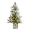 2’ Frosted Pre-Lit Artificial Christmas Tree With Pinecones In Decorative Planter -Artificial Flowers Sale artificial 2 frosted pre lit artificial christmas tree with pinecones in decorative planter nearly natural 381568
