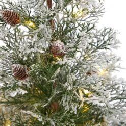 2’ Frosted Pre-Lit Artificial Christmas Tree With Pinecones In Decorative Planter 13 2’ Frosted Pre-Lit Artificial Christmas Tree With Pinecones In Decorative Planter -Artificial Flowers Sale artificial 2 frosted pre lit artificial christmas tree with pinecones in decorative planter nearly natural 570579