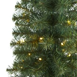 2’ Green Artificial Christmas Tree With 35 LED Lights And 72 Bendable Braches -Artificial Flowers Sale artificial 2 green artificial christmas tree with 35 led lights and 72 bendable braches nearly natural 560034