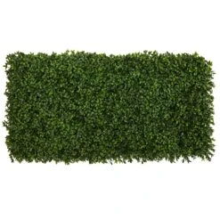 20” Boxwood Artificial Wall Mat (Indoor/Outdoor) (Set Of 2) -Artificial Flowers Sale artificial 20 boxwood artificial wall mat indooroutdoor set of 2 nearly natural 329703