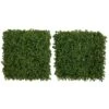 20” Boxwood Artificial Wall Mat (Indoor/Outdoor) (Set Of 2) -Artificial Flowers Sale artificial 20 boxwood artificial wall mat indooroutdoor set of 2 nearly natural 768799