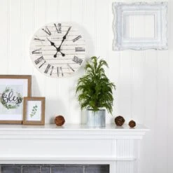 20” Cedar Pine “Natural Look” Artificial Christmas Tree In Decorative Planter -Artificial Flowers Sale artificial 20 cedar pine natural look artificial tree in decorative planter nearly natural 870247