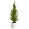 20'' Cedar Pine “Natural Look” Artificial Christmas Tree 2 20'' Cedar Pine “Natural Look” Artificial Christmas Tree -Artificial Flowers Sale artificial 20 cedar pine natural look artificial tree with mini pine cones in decorative planter nearly natural 276030