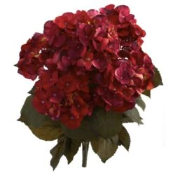 20” Fall Hydrangea Artificial Plant (Set Of 2) -Artificial Flowers Sale artificial 20 fall hydrangea artificial plant set of 2 nearly natural 841819