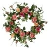 20" Rose Wreath" 2 20" Rose Wreath" -Artificial Flowers Sale artificial 20 rose wreath nearly natural 140540