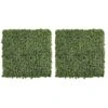 20” Succulent Artificial Wall Mat (Indoor/Outdoor) (Set Of 2) -Artificial Flowers Sale artificial 20 succulent artificial wall mat indooroutdoor set of 2 nearly natural 805667