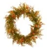 21” Autumn Fern Artificial Wreath -Artificial Flowers Sale artificial 21 autumn fern artificial wreath nearly natural 729196