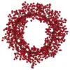 22” Berry Wreath 1 22” Berry Wreath -Artificial Flowers Sale artificial 22 berry wreath nearly natural 121817
