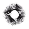 22" Halloween Ghost And Bats Twig Wreath" -Artificial Flowers Sale artificial 22 halloween ghost and bats twig wreath nearly natural 629666