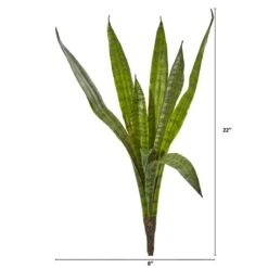 22” Sansevieria Artificial Plant (Set Of 3) -Artificial Flowers Sale artificial 22 sansevieria artificial plant set of 3 nearly natural 797923