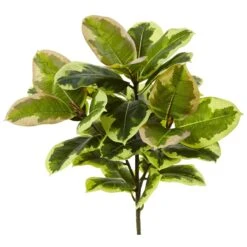 23” Rubber Leaf Artificial Plant (Real Touch) (Set Of 3)