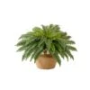 23”Artificial Boston Fern Plant In HandmadeJute & Cotton Basket With Tassels DIY KIT -Artificial Flowers Sale artificial 23artificial boston fern plant in handmade jute cotton basket with tassels diy kit plant in planter nearly natural 358989