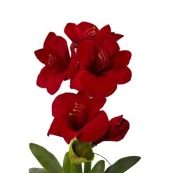 24” Amaryllis W/Vase -Artificial Flowers Sale artificial 24 amaryllis wvase nearly natural 320669