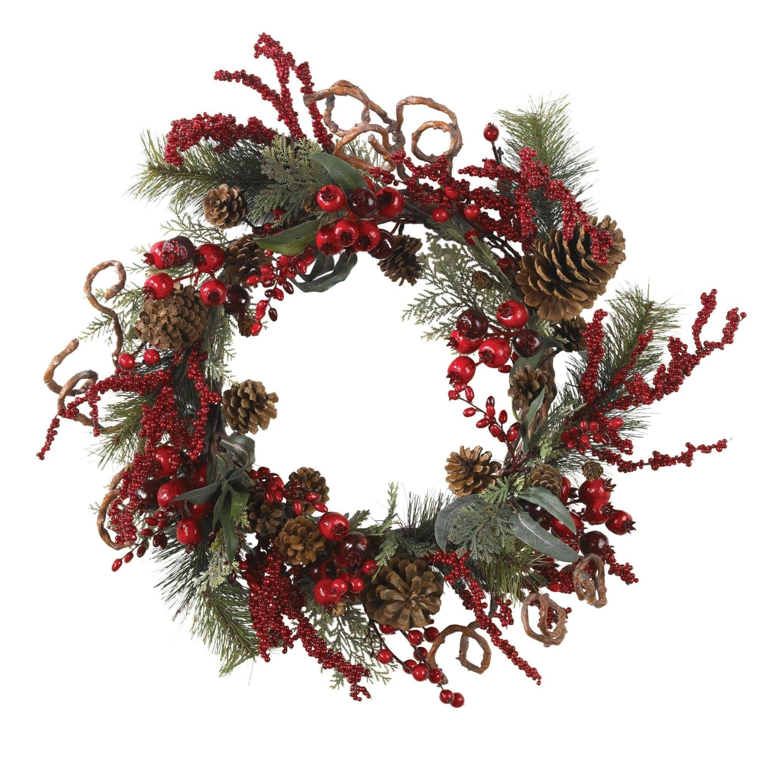 24” Assorted Berry Wreath 3 24” Assorted Berry Wreath
