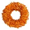 24” Harvest Fall Pre-Lit Wreath With 100 Micro Dot LED Lightss