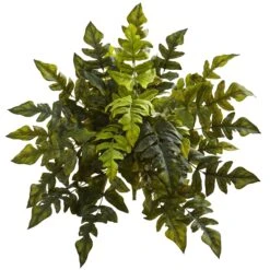 24” Holly Fern Artificial Plant (Set Of 2)