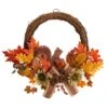 26” Fall Harvest Artificial Autumn Wreath With Twig Base And Bunny 1 26” Fall Harvest Artificial Autumn Wreath With Twig Base And Bunny -Artificial Flowers Sale artificial 26 fall harvest artificial autumn wreath with twig base and bunny nearly natural 445019