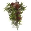 26” Pine & Pine Cone Teardrop 1 26” Pine & Pine Cone Teardrop -Artificial Flowers Sale artificial 26 pine pine cone teardrop nearly natural 795689