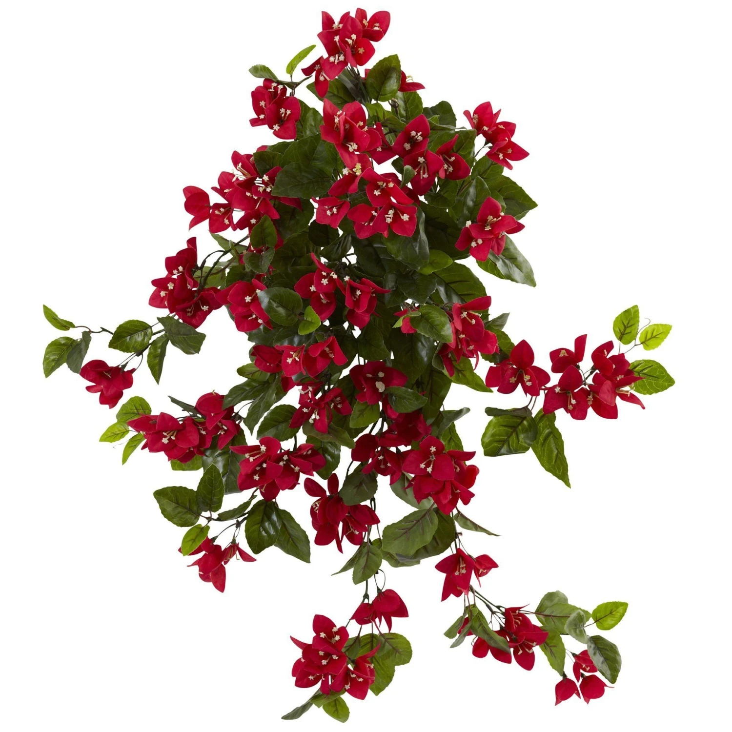 28” Bougainvillea Hanging Bush Artificial Plant (Set Of 2) UV Resistant (Indoor/Outdoor) 3 28” Bougainvillea Hanging Bush Artificial Plant (Set Of 2) UV Resistant (Indoor/Outdoor)