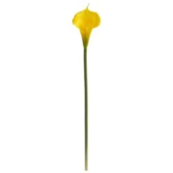 28” Calla Lily Artificial Flower (Set Of 12) -Artificial Flowers Sale artificial 28 calla lily artificial flower set of 12 nearly natural yellow 258033
