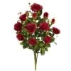 28” Garden Rose Artificial Plant (Set Of 2) -Artificial Flowers Sale artificial 28 garden rose artificial plant set of 2 nearly natural red 443093