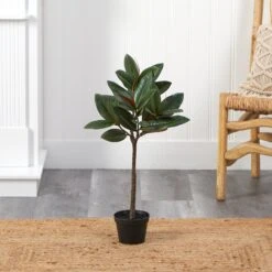 28” Magnolia Artificial Tree -Artificial Flowers Sale artificial 28 magnolia artificial tree nearly natural 839237