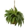 29" Boston Fern Artificial Hanging Basket" 1 29" Boston Fern Artificial Hanging Basket" -Artificial Flowers Sale artificial 29 boston fern artificial hanging basket nearly natural 290047