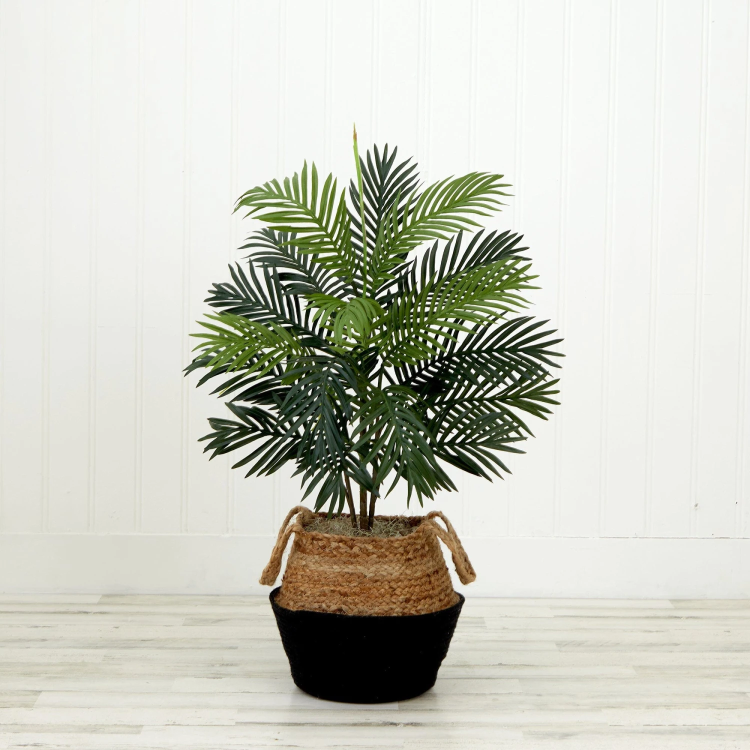 3' Artificial Areca Palm Tree WithHandmade Jute & Cotton Basket DIY KIT 6 3' Artificial Areca Palm Tree WithHandmade Jute & Cotton Basket DIY KIT - Image 4