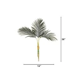 3’ Artificial Golden Cane Palm Tree Without Pot -Artificial Flowers Sale artificial 3 artificial golden cane palm tree without pot tree nearly natural 339551