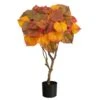3’ Autumn Umbrella Ficus Tree -Artificial Flowers Sale artificial 3 autumn umbrella ficus tree nearly natural 923959